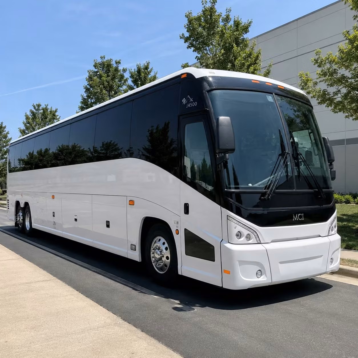56 passenger charter bus