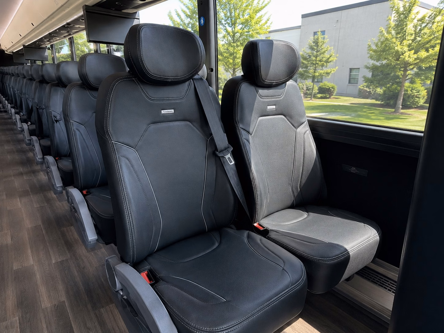 smyrna charter bus interior