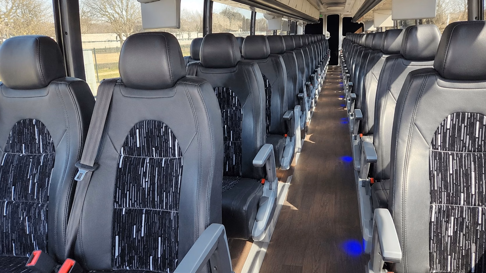 smyrna charter bus rental inside